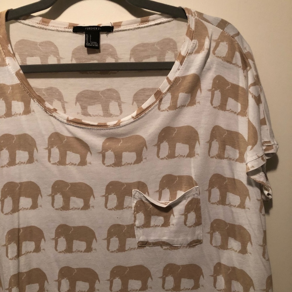 Elephant Crop Top
